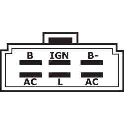 Voltage Regulator Rectifier 12V for Kawasaki 10HP Field Rake 1200