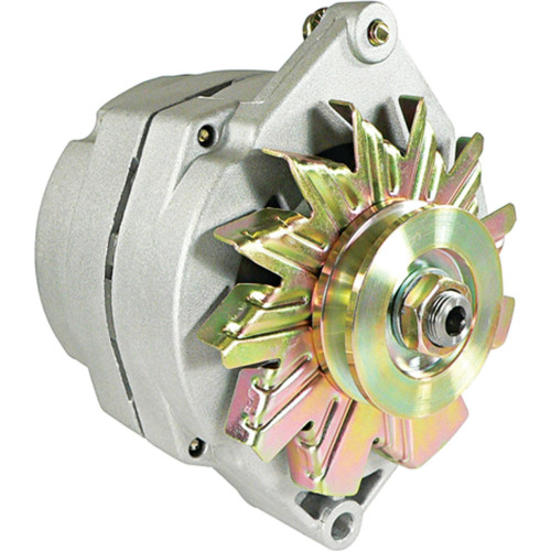 Alternator for 10SI Delco 1-Wire 63 Amp with Tach R-Terminal Stud on Rear Alternator for 10SI Delco 1-Wire 63 Amp with Tach R-Terminal Stud on Rear