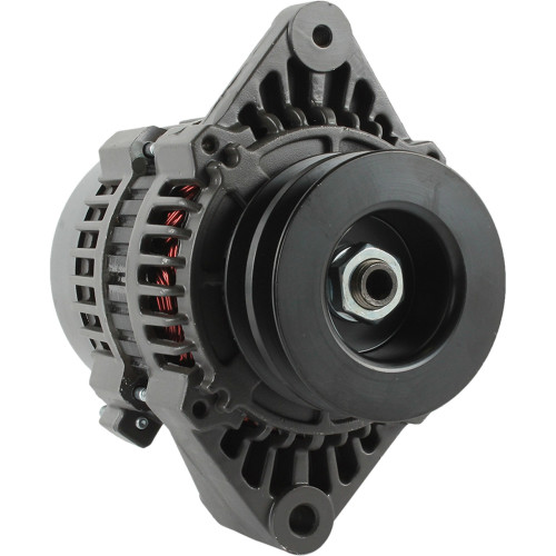 Alternator for Marine & Forklift IR/IF 12-Volt 2-V Pulley 86mm OD Alternator for Marine & Forklift IR/IF 12-Volt 2-V Pulley 86mm OD
