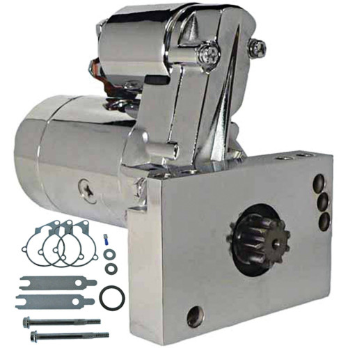 Chrome Starter for Chevy 305 350 454 Mini Super Torque Series 3 HP Chrome Starter for Chevy 305 350 454 Mini Super Torque Series 3 HP