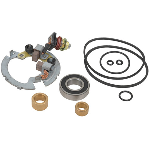 Starter Kit for Polaris 400L 2X4 ATV Brushes Parts Bearing Bushing 414-54009