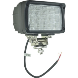 J&N Work Light, 12/24V, LED, 3,375 Lumens, White, 6.3 x 3.7, Flood