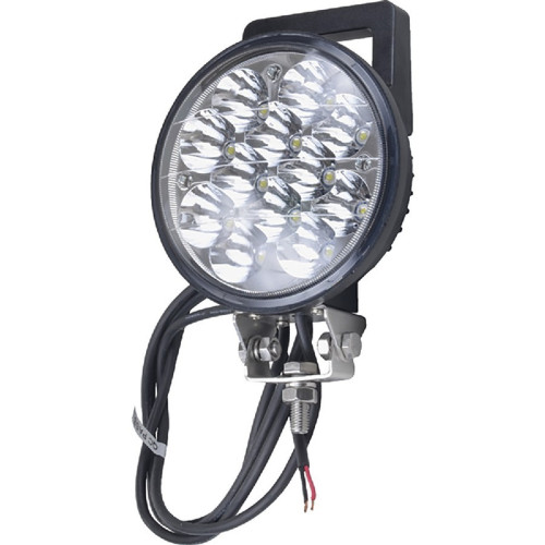 J&N Work Light, 12/24V, LED, 2,500 Lumens, White, 5.5, Spot