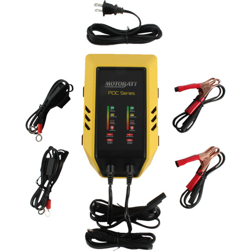 Motobatt PDC Series Battery Charger Dual 2 Bank 12V 2.0 Amp Motobatt PDC Series Battery Charger Dual 2 Bank 12V 2.0 Amp