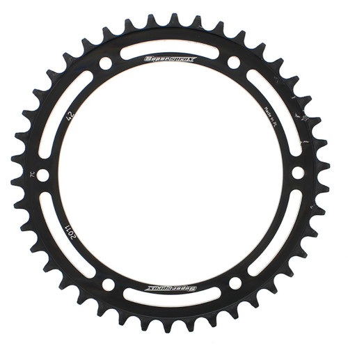 Supersprox Steel Sprocket Black 42T-RFE-2011-42-BLK for Triumph Speed Triple 900 Supersprox Steel Sprocket Black 42T-RFE-2011-42-BLK for Triumph Speed Triple 900