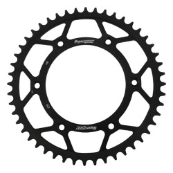 Supersprox Rear Steel Sprocket Black 48T for Honda XR 650 R 2000-2007, 100 YB 18