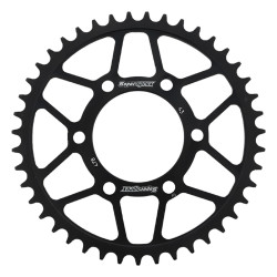 Supersprox Rear Steel Sprocket Black for Aftermarket Wheels Carrozzeria 520