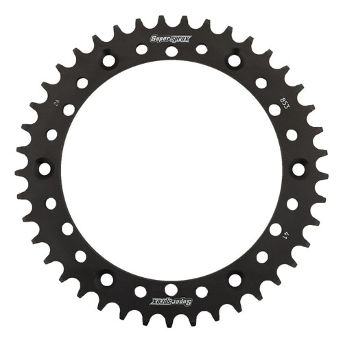 Supersprox Steel Sprocket Black 41T-RFE-853-41-BLK for Yamaha WR200 92