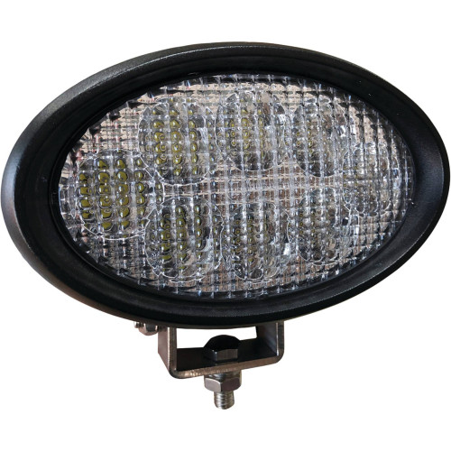 12V Tiger Lights LED Work Light w/Swivel Mount 2 Amps, Flood Off-Road Light TL7080