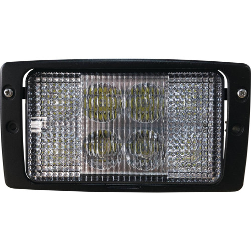 12V Tiger Lights LED Flush Mount Light 3.3A, Flood/Spot Combo Off-Road Light TL9090