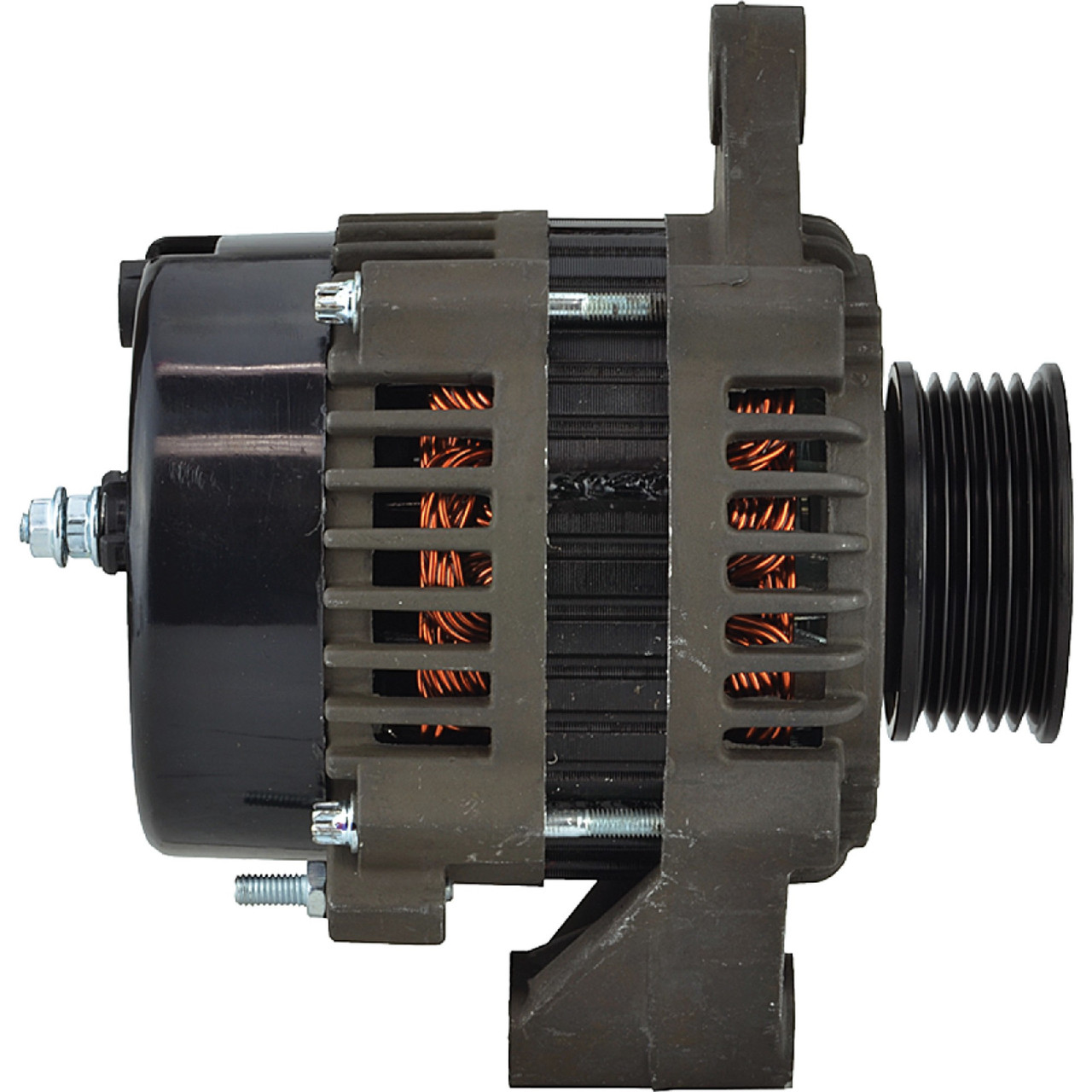 Alternator IR/IF 12-Volt 100 Amp 6-Groove Pulley 63mm OD 400-12502 Alternator IR/IF 12-Volt 100 Amp 6-Groove Pulley 63mm OD 400-12502