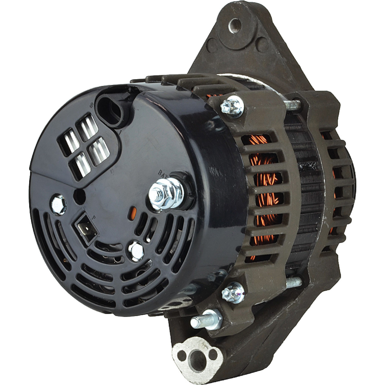 Alternator IR/IF 12-Volt 100 Amp 6-Groove Pulley 63mm OD 400-12502 Alternator IR/IF 12-Volt 100 Amp 6-Groove Pulley 63mm OD 400-12502