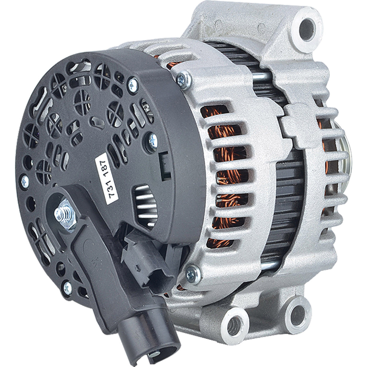 Alternator for Mini Cooper Convertible, S, S JCW, IR/IF 12-Volt 150 Amp Alternator for Mini Cooper Convertible, S, S JCW, IR/IF 12-Volt 150 Amp