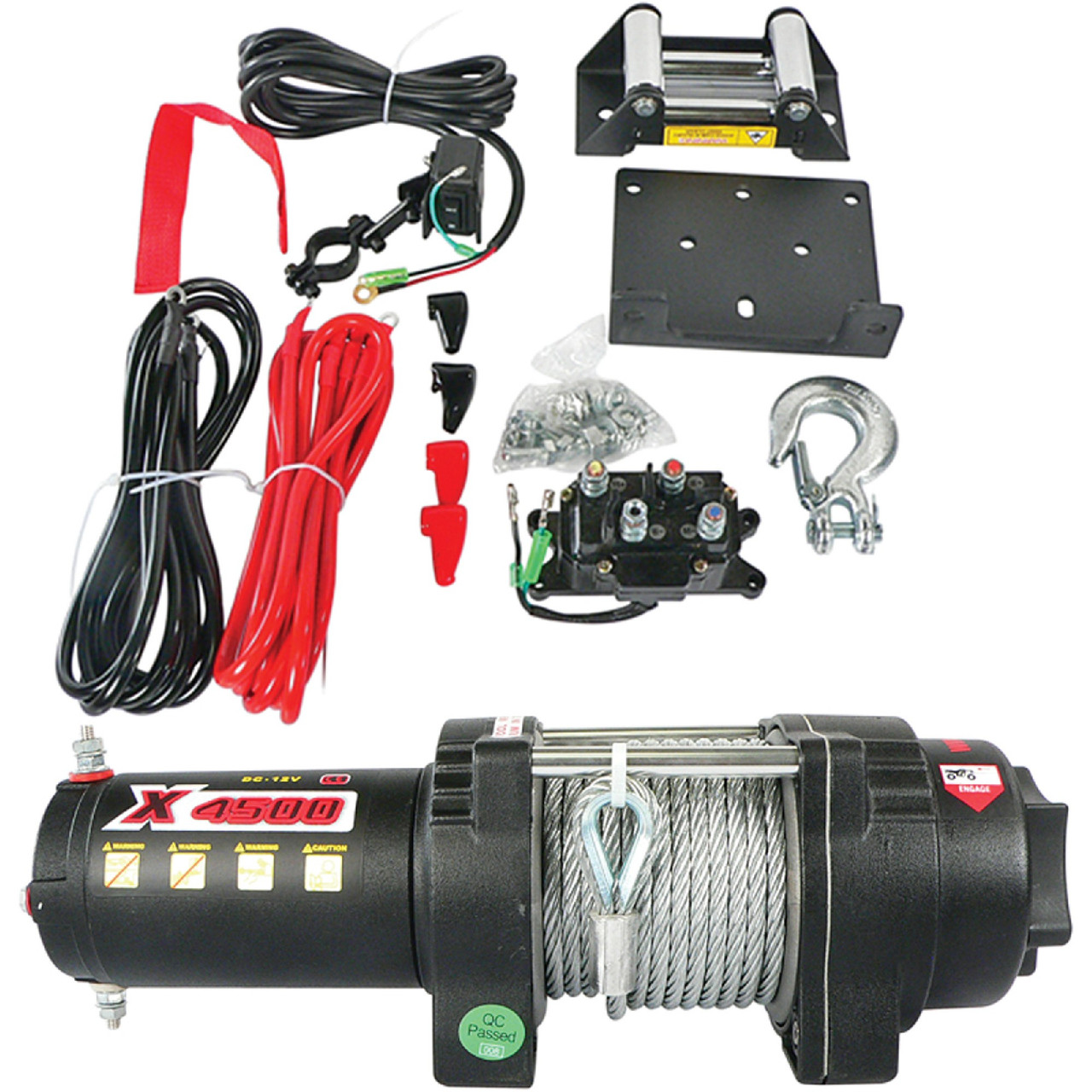 4500 lb pound Complete ATV UTV Winch Motor Assembly Kit 4500 lb pound Complete ATV UTV Winch Motor Assembly Kit