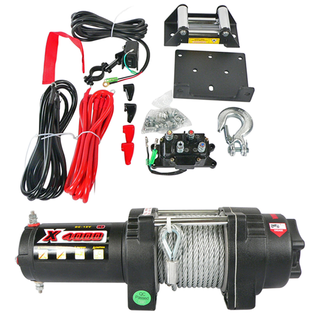 4000 lb pound Complete ATV UTV Winch Motor Assembly Kit 4000 lb pound Complete ATV UTV Winch Motor Assembly Kit