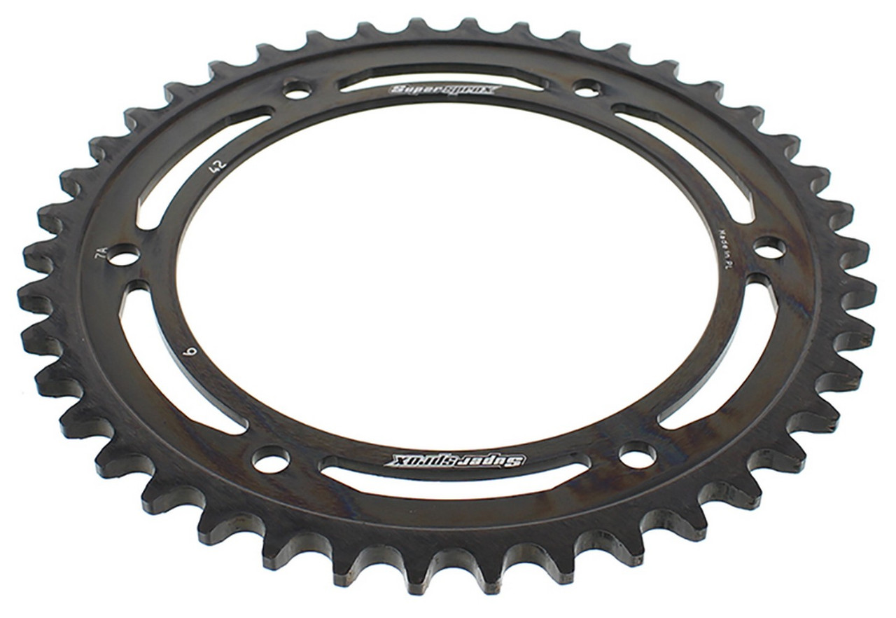 Supersprox Steel Sprocket Black 42T-RFE-6-42-BLK for BMW F700GS 12-16 Supersprox Steel Sprocket Black 42T-RFE-6-42-BLK for BMW F700GS 12-16
