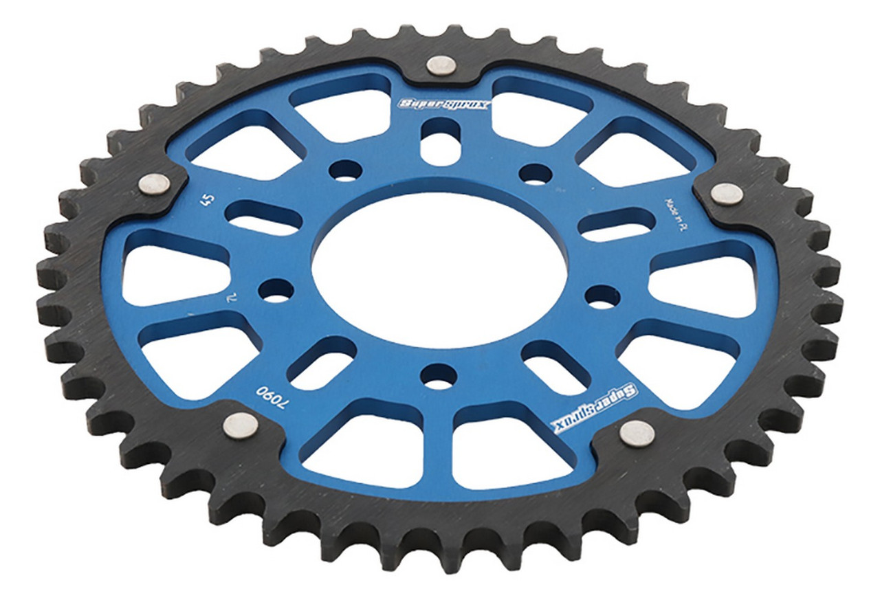 Supersprox Stealth Sprocket Blue 45T for Aftermarket Wheels BST 530 pitch 1900 Supersprox Stealth Sprocket Blue 45T for Aftermarket Wheels BST 530 pitch 1900