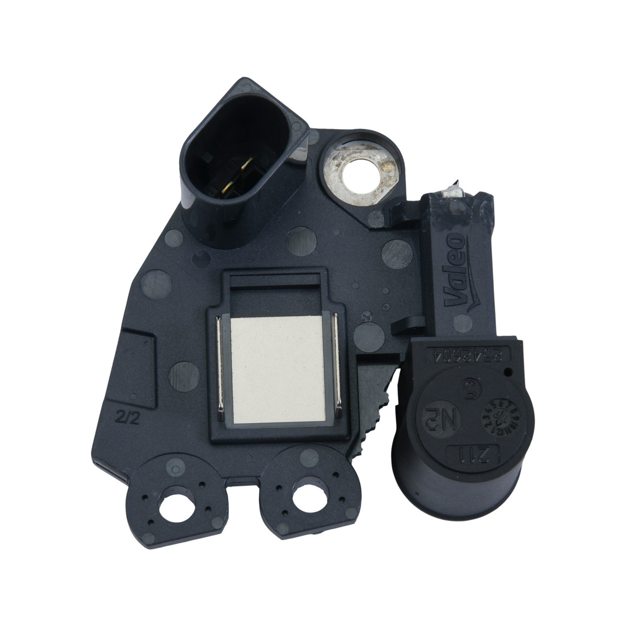 Regulator for Valeo 12V, 14.4 Set Point, B-Circuit w/ Brush Holder VLS-593793 Regulator for Valeo 12V, 14.4 Set Point, B-Circuit w/ Brush Holder VLS-593793