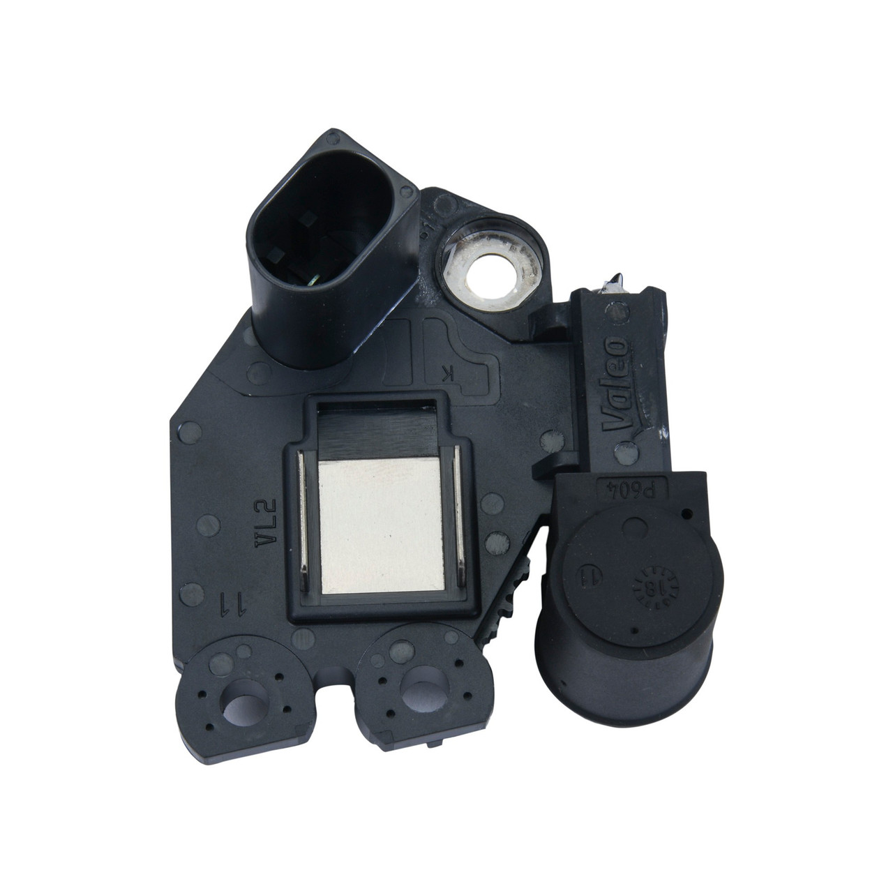 Regulator for Valeo 12V, B-Circuit Term ID: Negative w/ Brush Holder Regulator for Valeo 12V, B-Circuit Term ID: Negative w/ Brush Holder